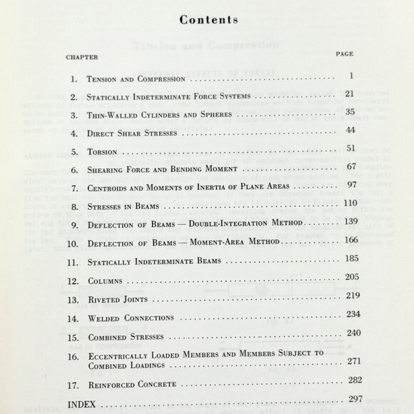 Schaums Outline Series: Strength Of Materials William A. Nash (1957) - Picture 3 of 7